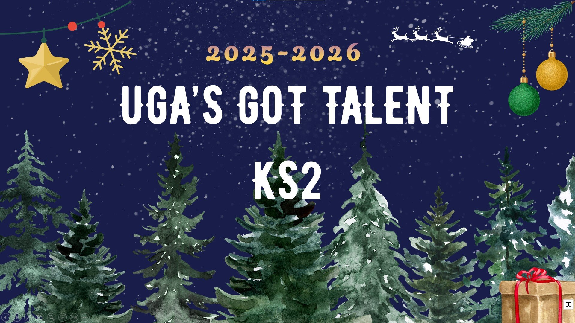 UGA's Got Talent KS2